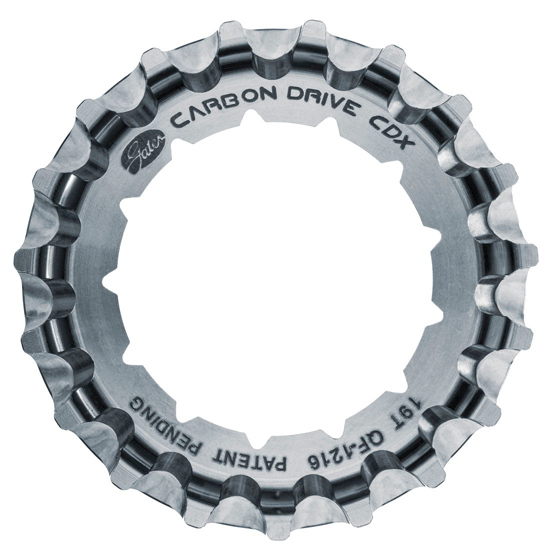 Carbon Drive rear sprocket - Rohloff, stainless steel