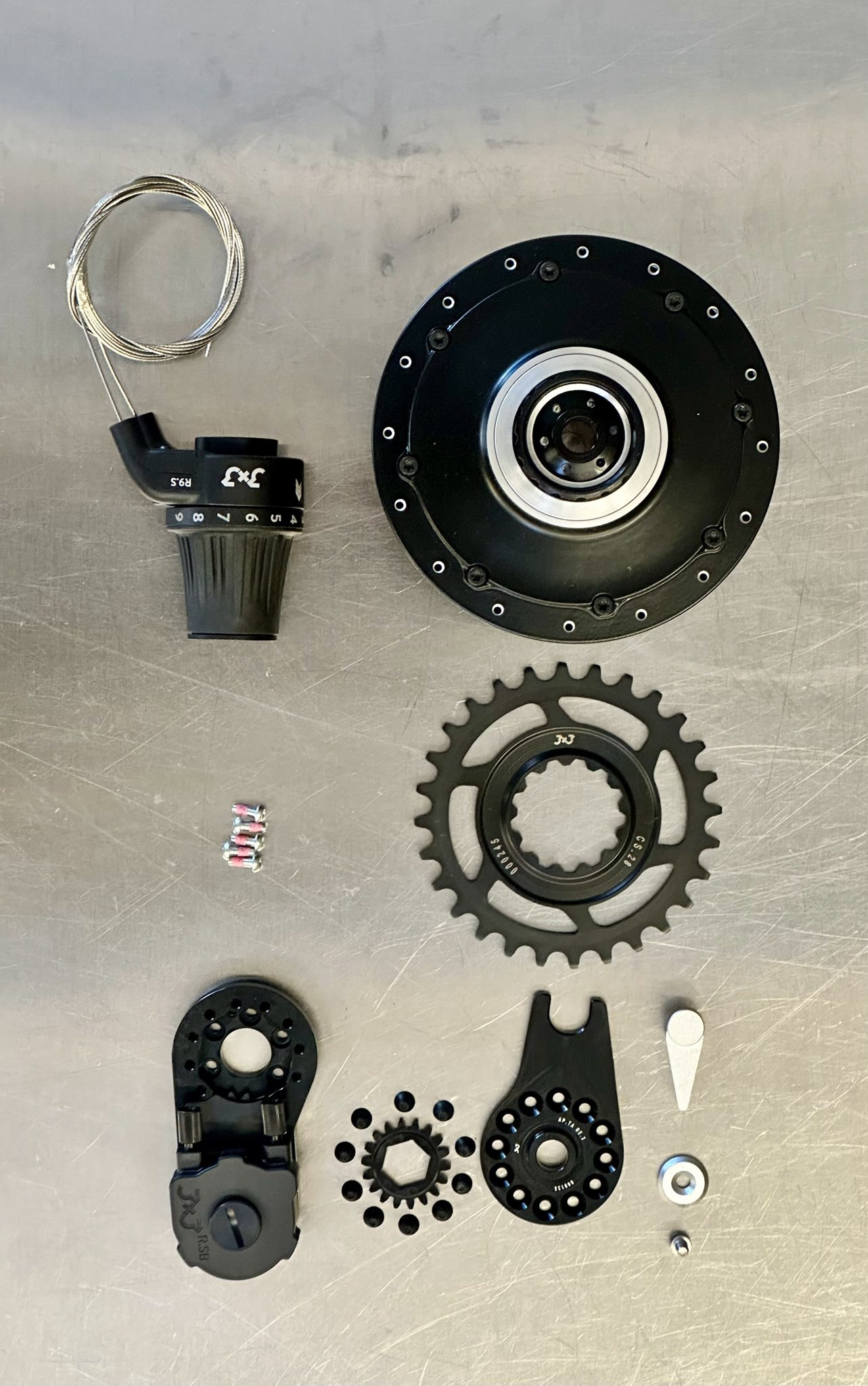 3x3 gear Catrike 3X3 NINE kit