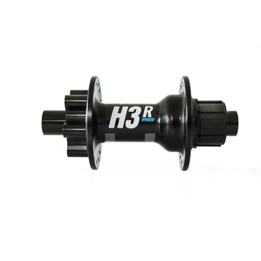 H3R rear hub, black