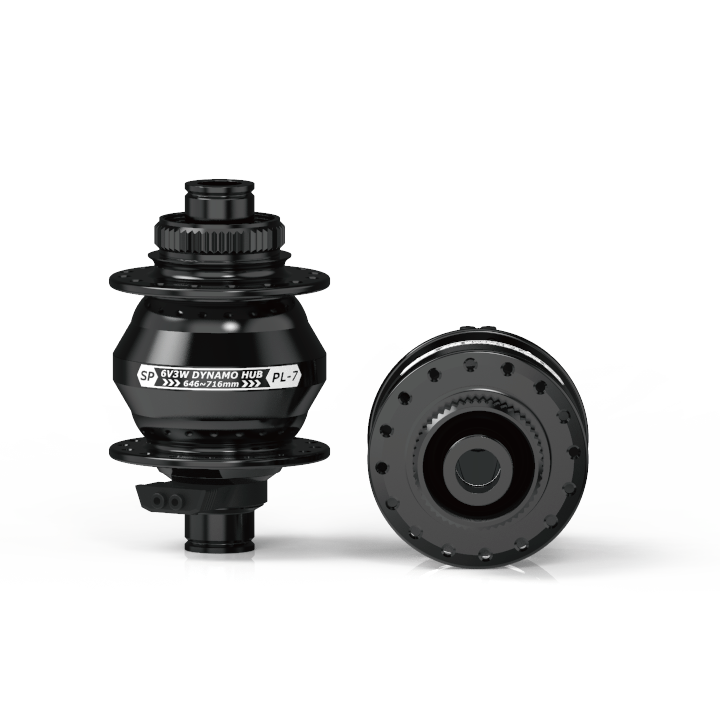 SP-Dynamo hub, 100x12mm, 32 hole Black
