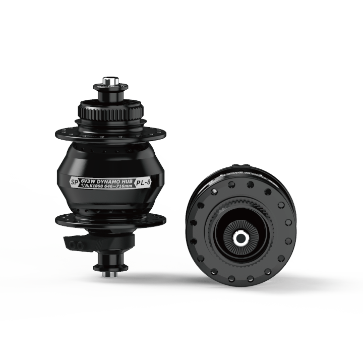 SP-Dynamo hub, 100x9mm QR, 32 hole Black
