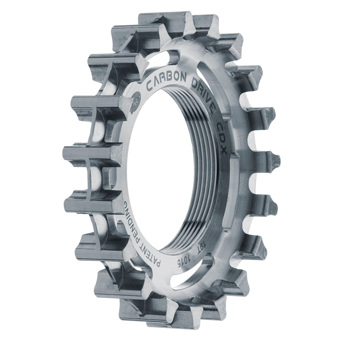 Carbon Drive rear sprocket - thread-on, stainless steel