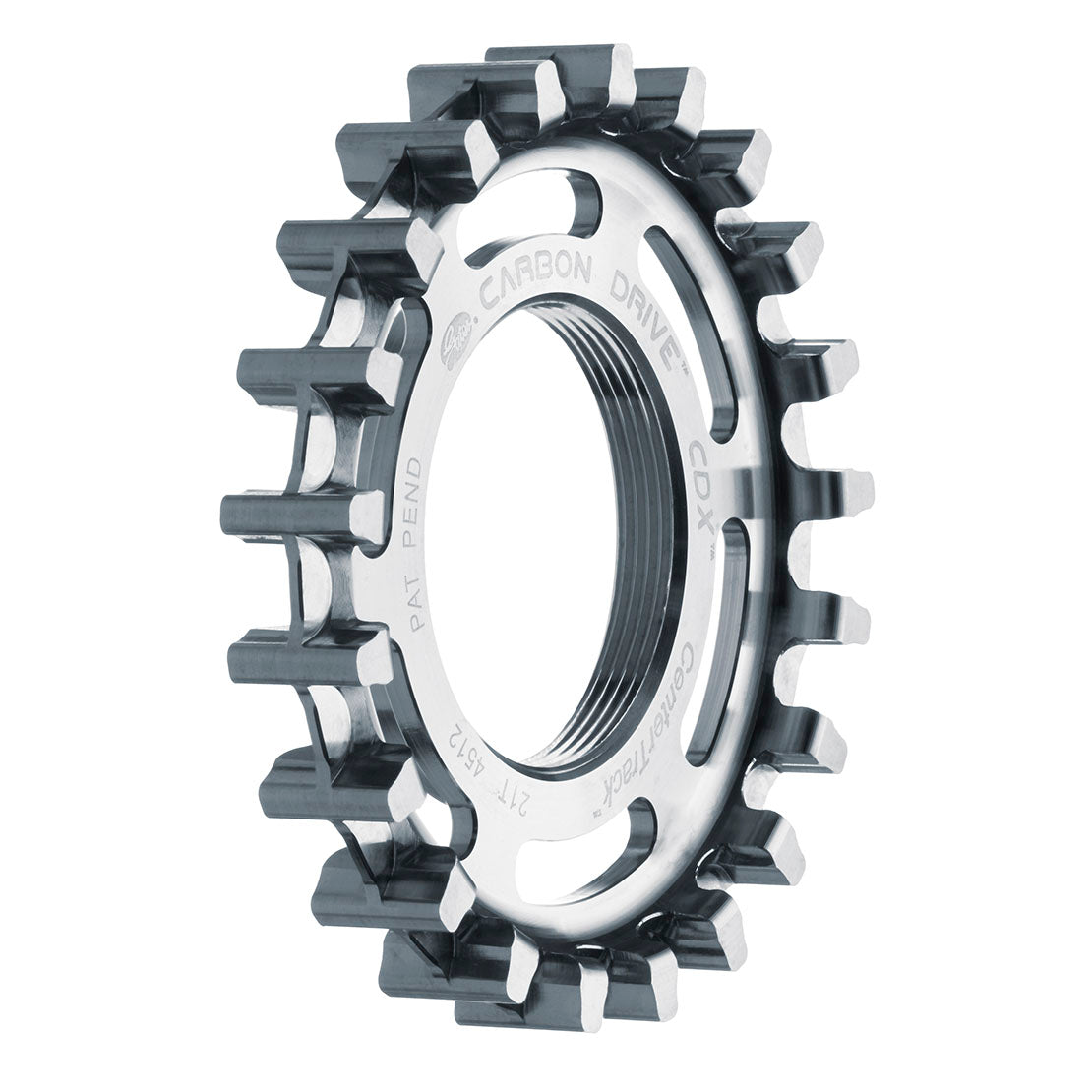 Carbon Drive rear sprocket - thread-on, stainless steel