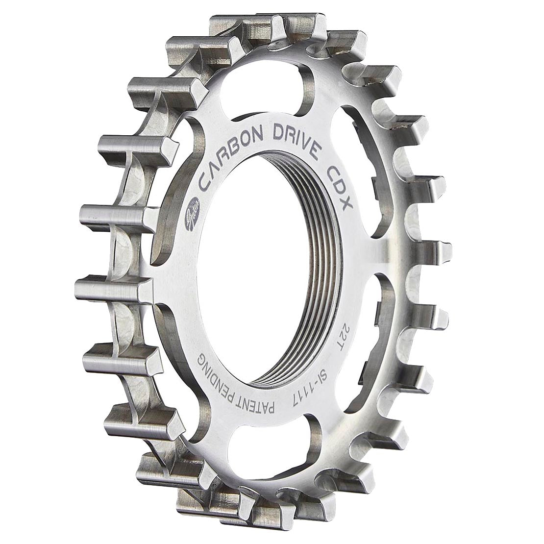 Carbon Drive rear sprocket - thread-on, stainless steel