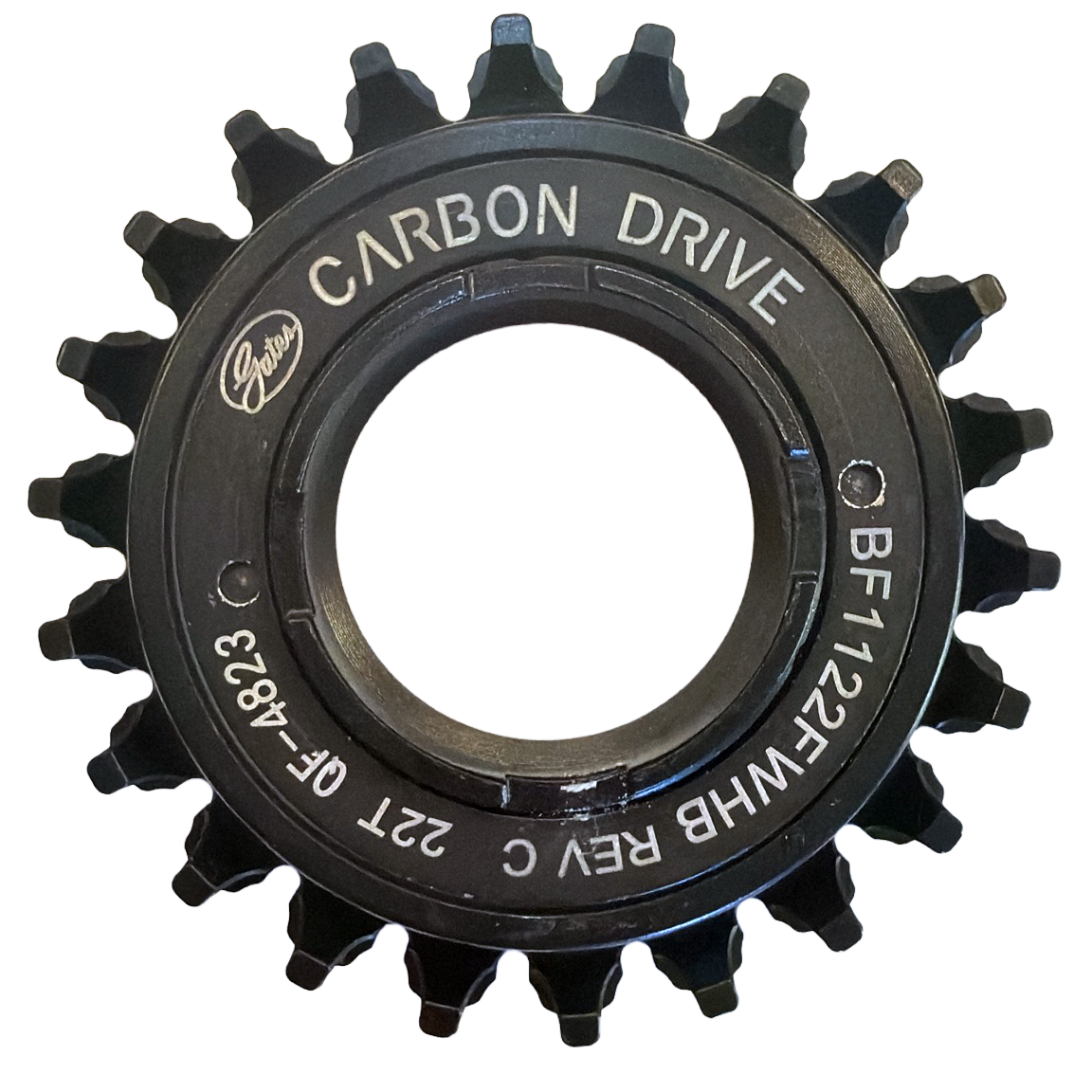 Carbon Drive 22T thread-on freewheel rear sprocket